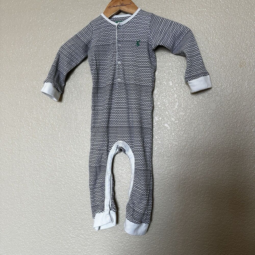 Joules Clothing Infant Toddler One Piece Sleeper Footless Great Britain 18-24 Mo